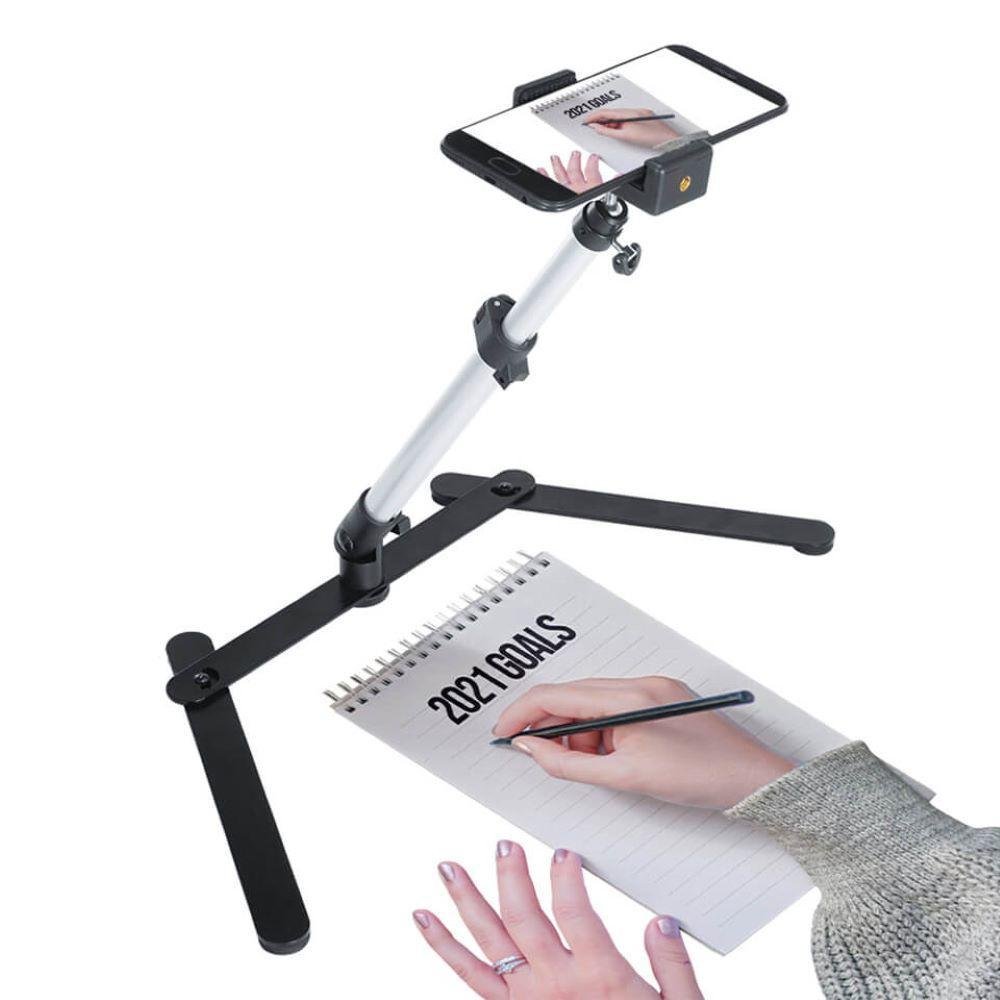 Imagem 3 de 5 do produto Iluminador De Led Ring Light 10 Polegadas Com Suporte De Mesa