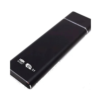 Case Para SSD Dex SATA M2, NGFF, USB-C 3.1, Preto - DX-M231