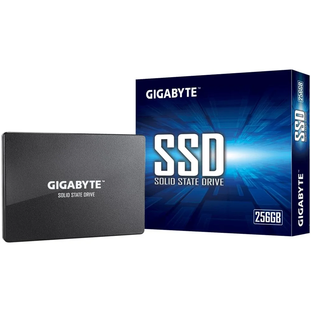 SSD Gigabyte 256GB, SATA, Leitura até 520 MB/s, Gravação até 500 MB/s  - GP-GSTFS31256GTND