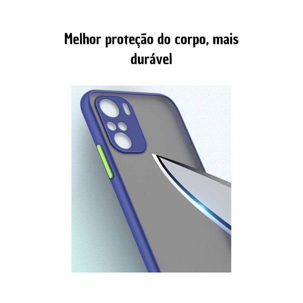 Imagem 2 de 5 do produto Capa Case À Prova De Choque Fosca Para Samsung Galaxy M33 5g