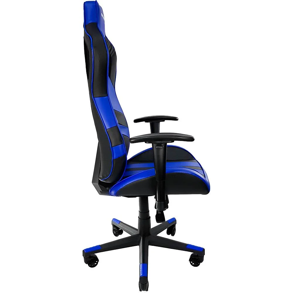 Cadeira Gamer, MX11, Giratória, Preto E Azul, Mymax Cadeira Gamer, MX11, Giratória, Preto E Azul, Mymax
