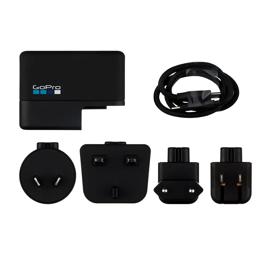 Carregador De Parede Dual Supercharger Para Gopro