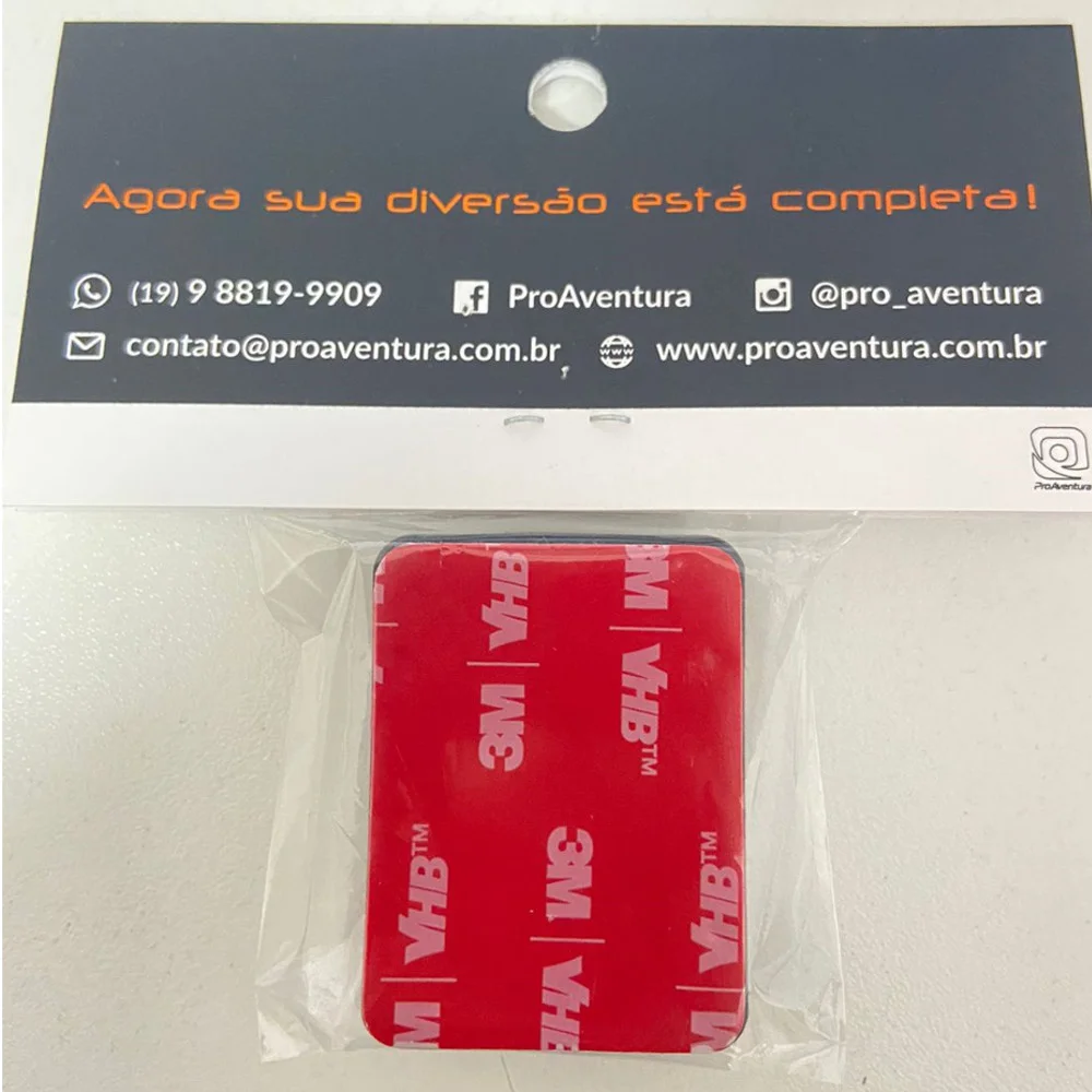 Imagem 2 de 5 do produto Suporte Adesivo E Base Curva De Gopro E Similares