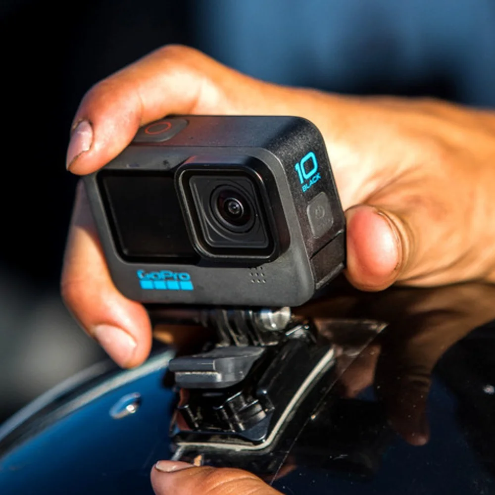 Imagem 3 de 5 do produto Suporte Adesivo E Base Curva De Gopro E Similares