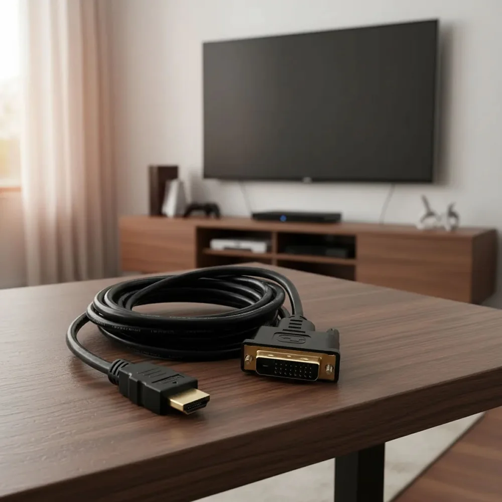 Imagem 3 de 5 do produto Cabo HDMI X DVI (24+1) Win Cabos 3m