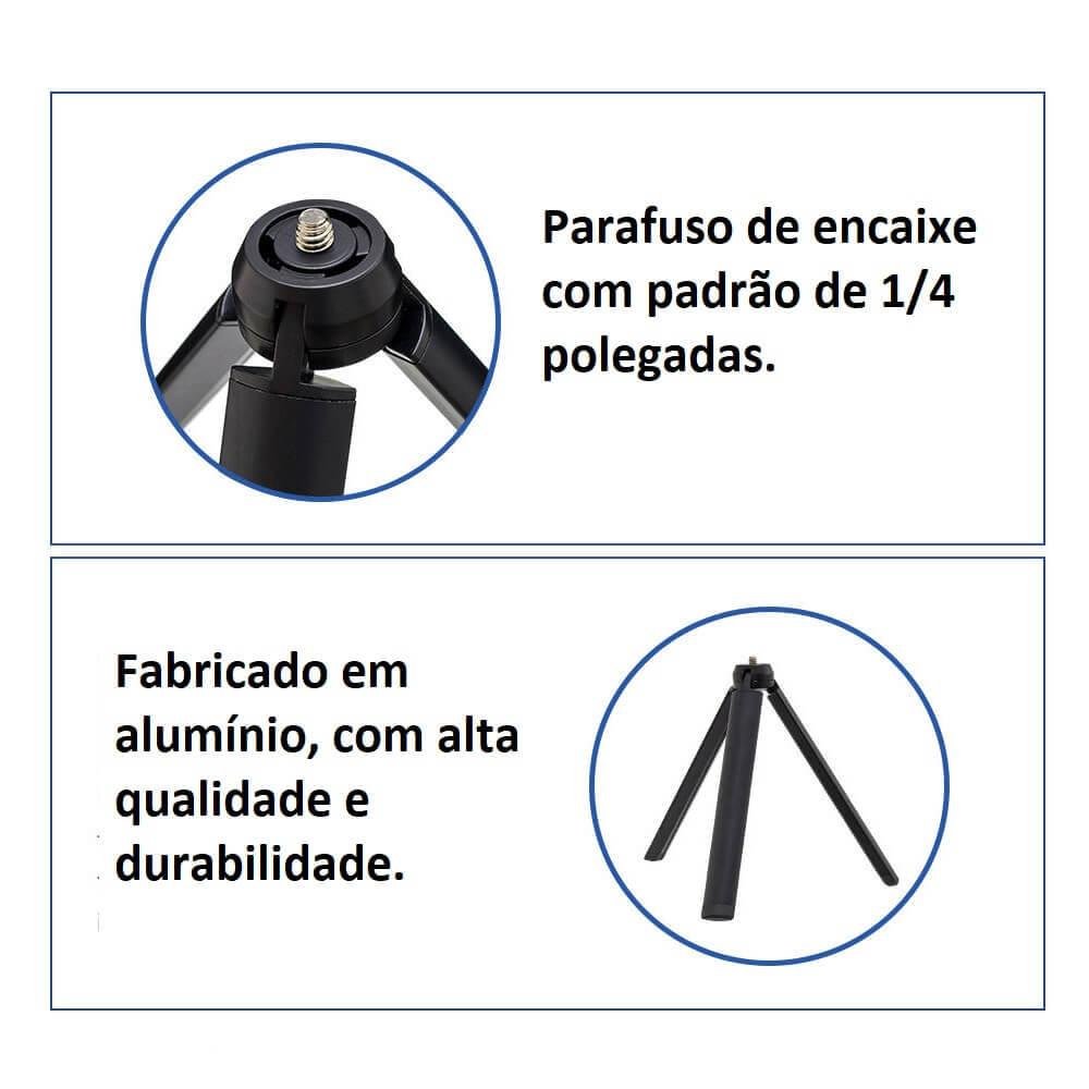 Tripé Para Câmeras E Equipamentos Com Encaixe 1/4 Polegadas Tripé Para Câmeras E Equipamentos Com Encaixe 1/4 Polegadas