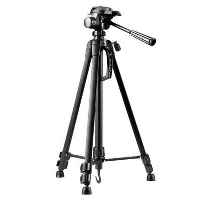 Tripé Fotográfico Profissional Em Alumínio Para Câmeras E Iluminação - 1,40m
