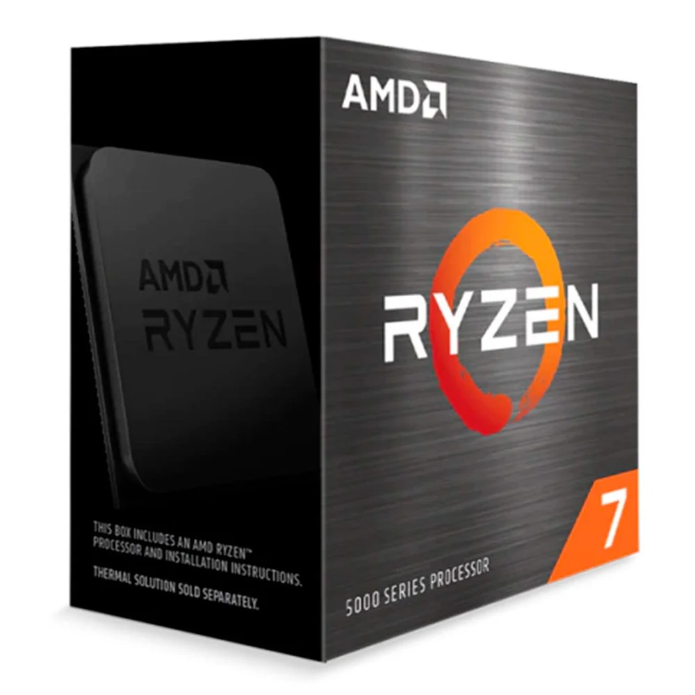 Processador AMD Ryzen 7 5700X, 3.4GHz, Cache 32MB, 8 Núcleos, 16 Threads, Sem Cooler - 100-100000926WOFAM4 Processador AMD Ryzen 7 5700X, 3.4GHz, Cache 32MB, 8 Núcleos, 16 Threads, Sem Cooler - 100-100000926WOFAM4