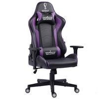 Cadeira Gamer FIFA Qatar 2022 Checkpoint Preto Com Roxo - MT-2000 BP1  OFICIAL COPA 2022  Cadeira Gamer Oficial FIFA 2022 World Cup Qatar oferece desi