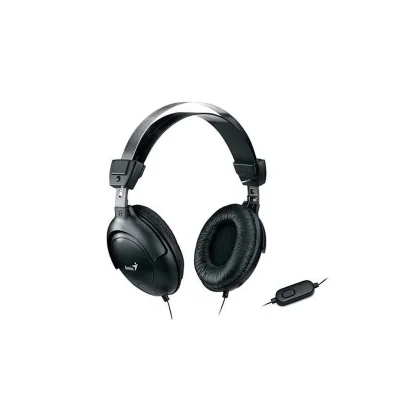 Headset Genius Hs-m505x controle De Volume / P2 / Headband / 20 Hz - 20khz / 112 Db / Cabo 2m