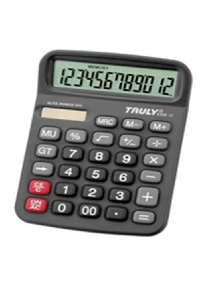 Imagem 2 de 3 do produto Calculadora De Mesa Truly 836b-12 12 Digitos
