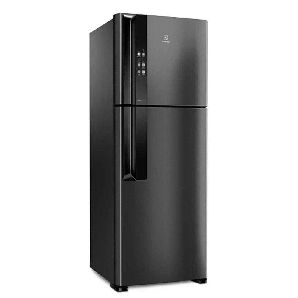 Geladeira Frost Free Electrolux 474 Litros If56b Top Freezer Inverter Black - 110V