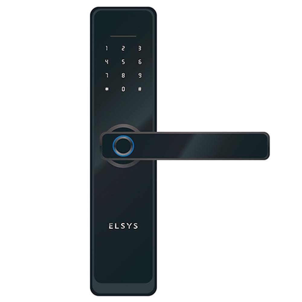 Fechadura Digital Elsys, De Embutir, WiFi, Com Biometria