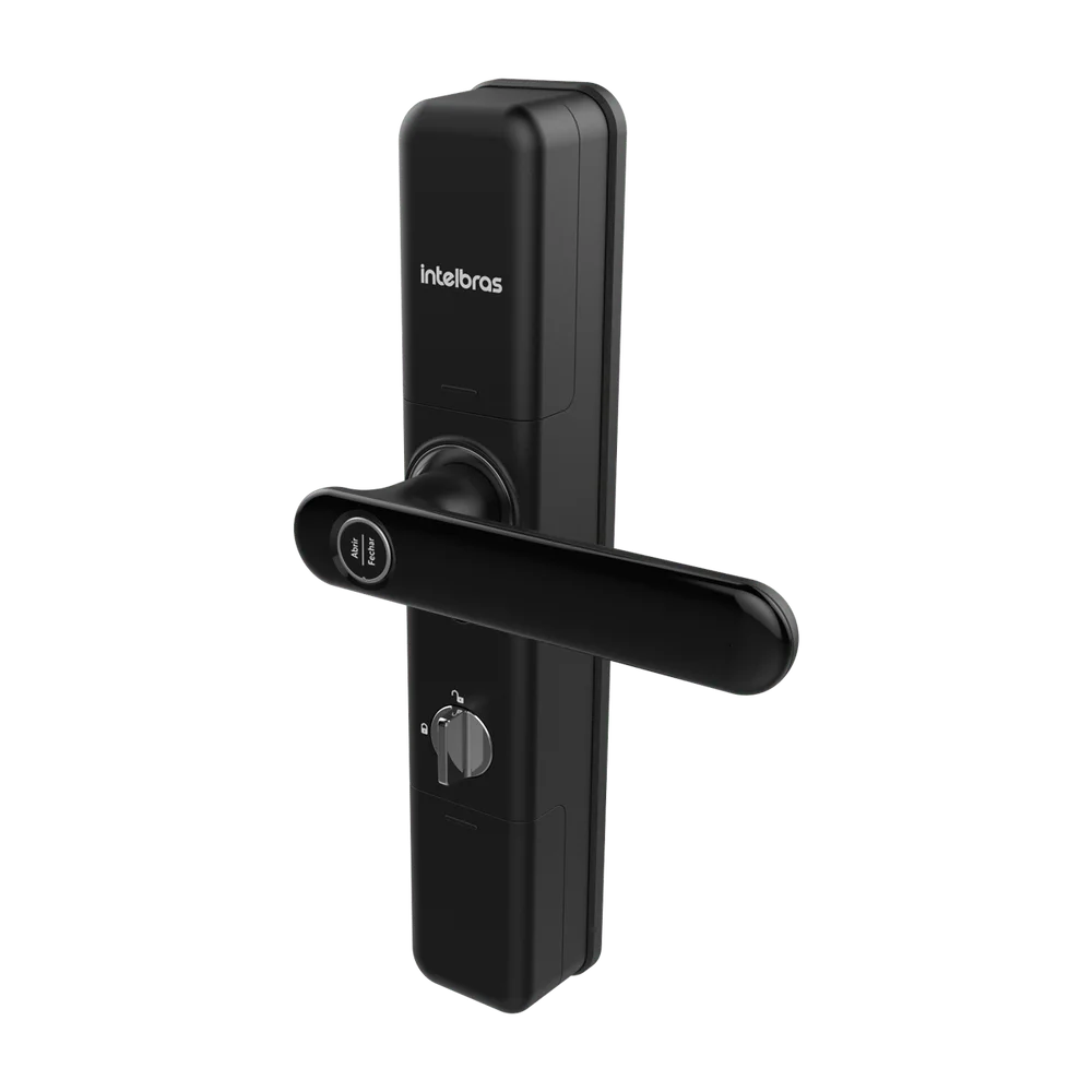 Fechadura Digital Sem Fio Intelbras Smart, Senha, Biometria, Tag, Chave Ou App Izy