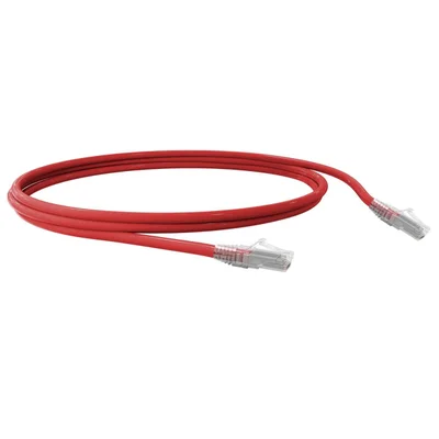Patch Cord U/utp Cat.6 Cmx T568a/b 1.5  Metro Vermeho 35123008
