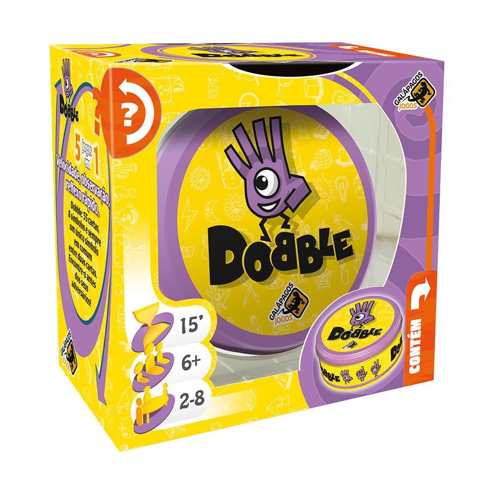 Dobble Card Game Galápagos Jogo De Cartas Português