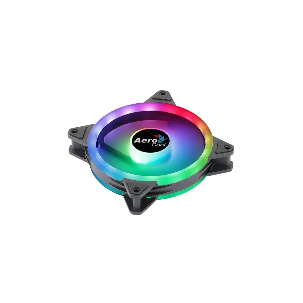 Imagem 2 de 5 do produto Cooler FAN AEROCOOL Duo 12, 120x120x25mm, ARGB, Preto - 73855