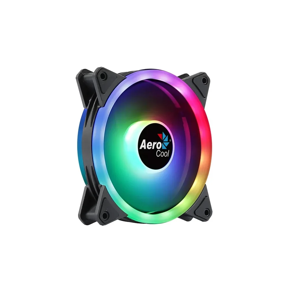 Imagem 4 de 5 do produto Cooler FAN AEROCOOL Duo 12, 120x120x25mm, ARGB, Preto - 73855