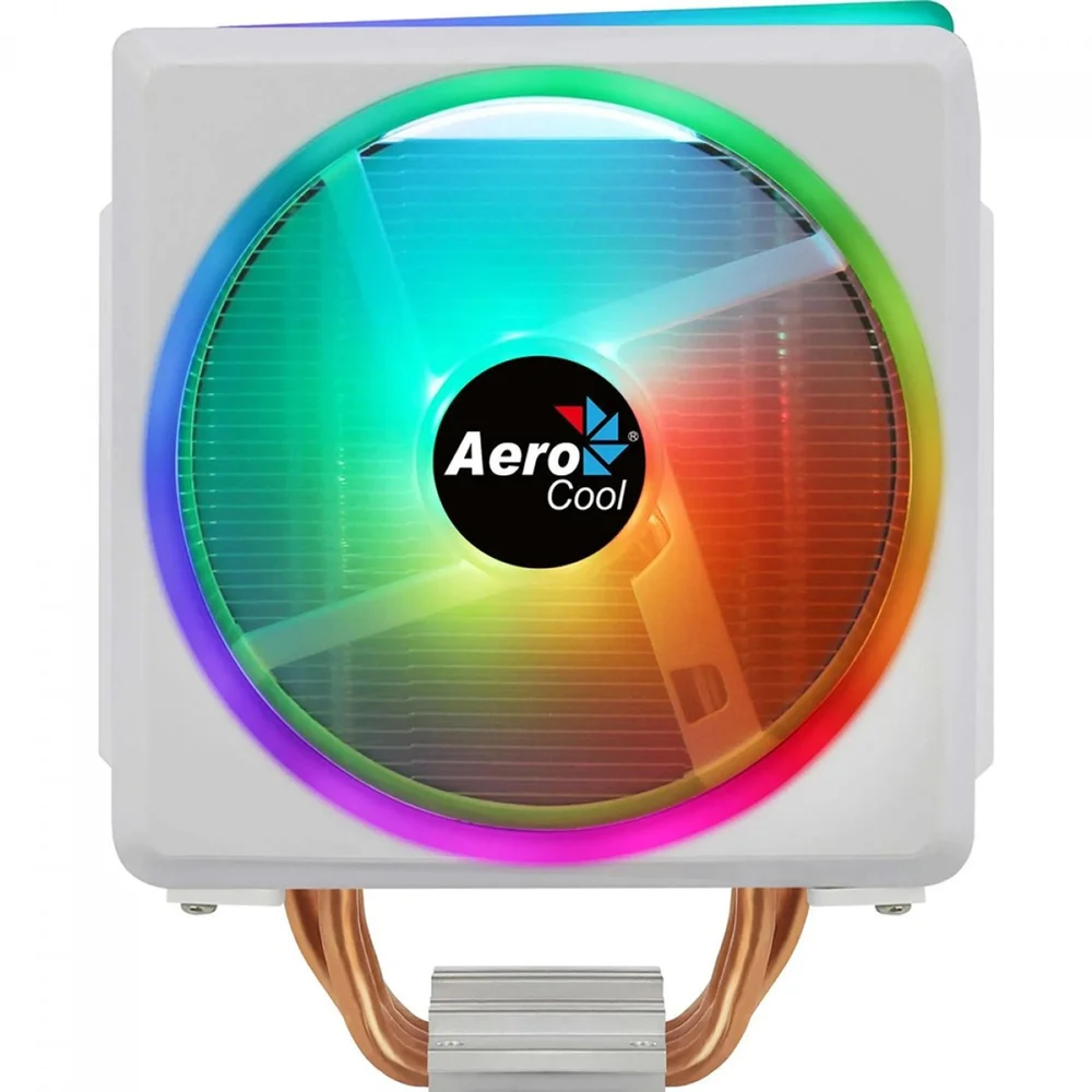 Cooler Para Processador AEROCOOL Cylon 4F, ARGB, Branco 5