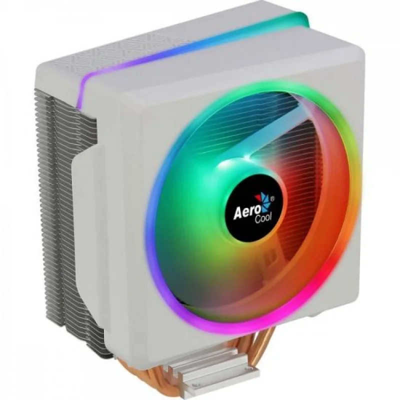 Cooler Para Processador AEROCOOL Cylon 4F, ARGB, Branco Cooler Para Processador AEROCOOL Cylon 4F, ARGB, Branco