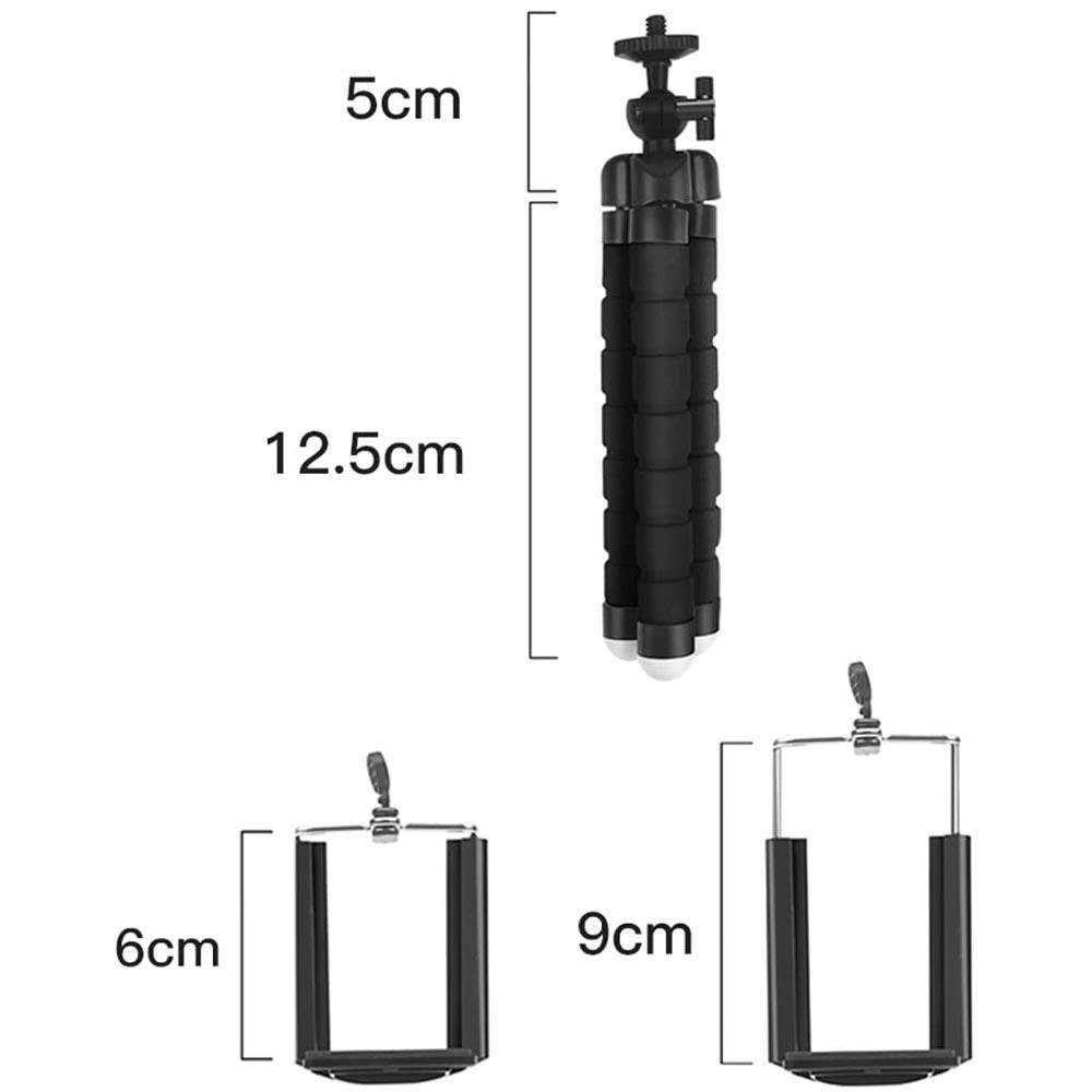 Imagem 5 de 5 do produto Tripé Para Celular Flexivel E Camera Preto
