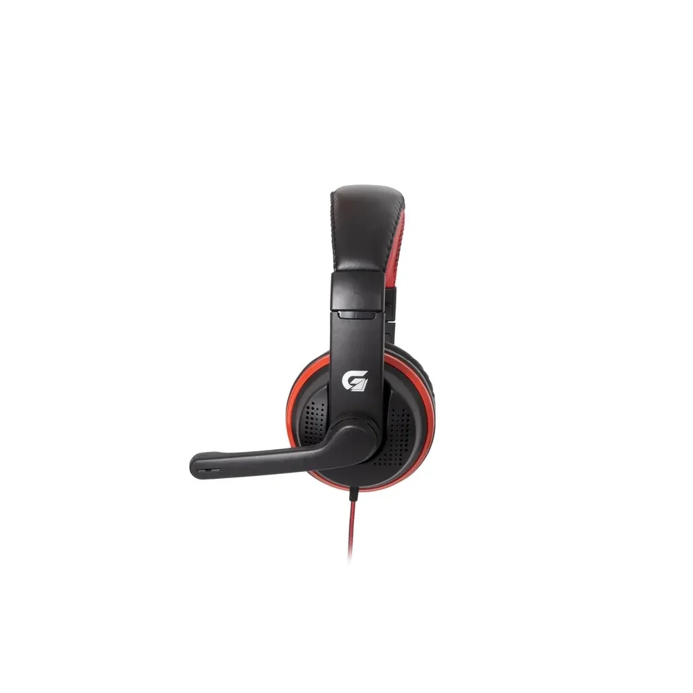 Headset Gamer Fortrek Spider Black, Driver 40mm, P3, Preto/Vermelho - 75252