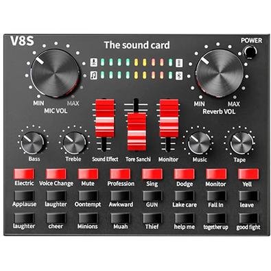 Visão geral: Este mixer possui chip de redução de ruído DSP duplo integrado, proporcionando boa qualidade de som e proporcionando uma experiência de c