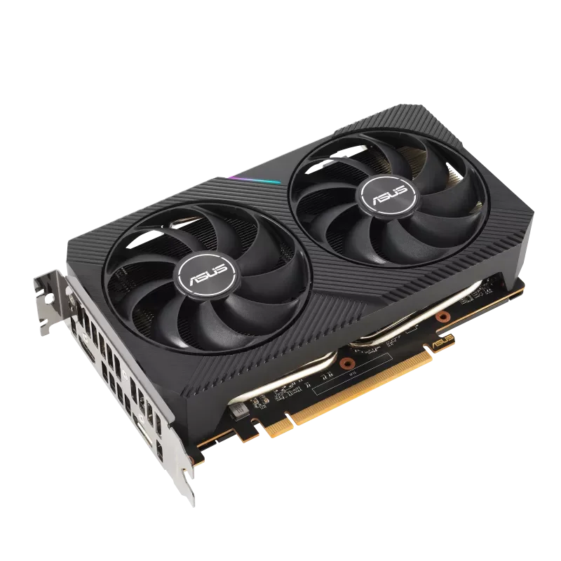 Placa De Vídeo Asus Dual AMD Rx6500 Xt KaBuM
