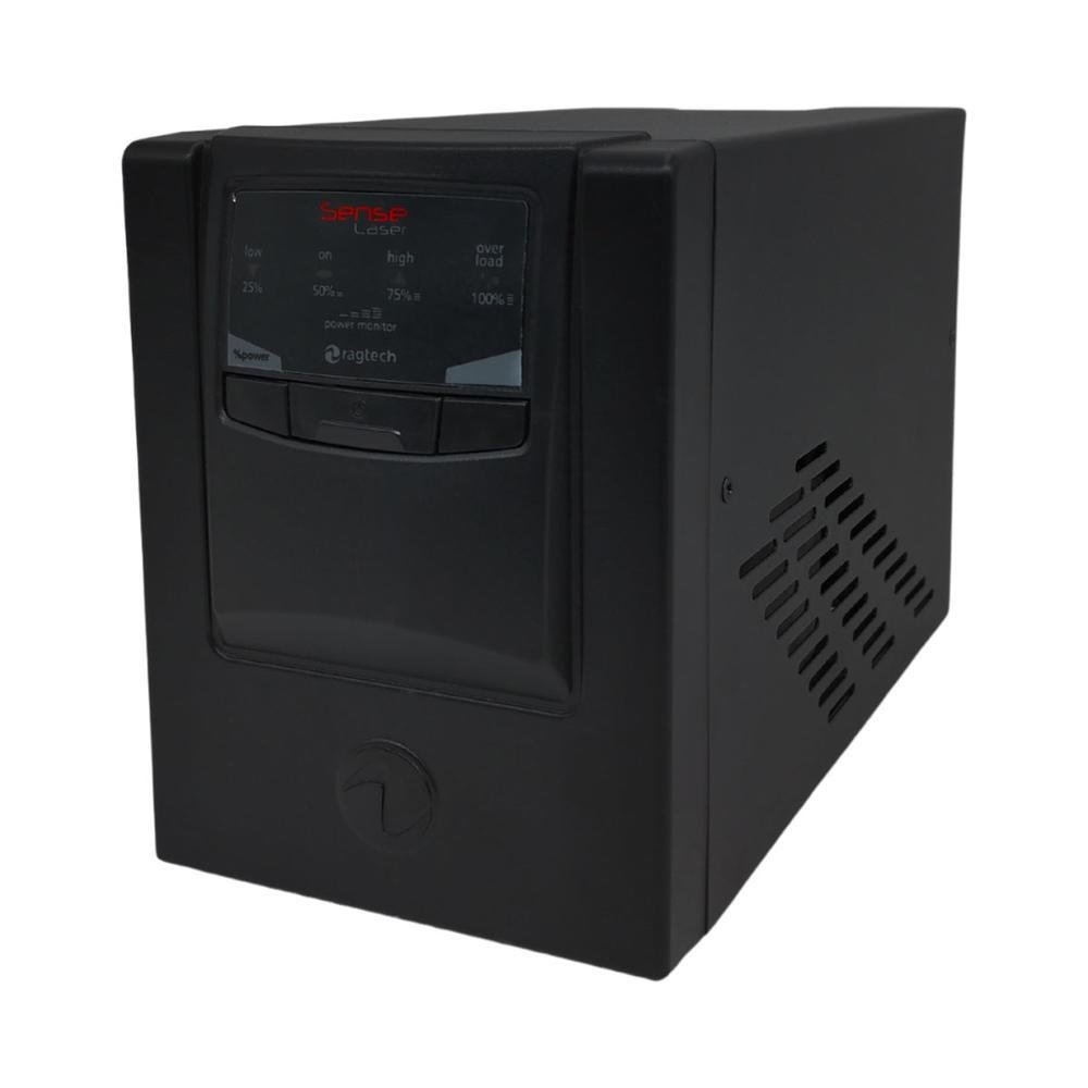 Imagem 3 de 4 do produto Estabilizador, Ragtech, Sense Laser 2000VA, Monovolt 220v/220v, 6 Tomadas - 20SEL3548