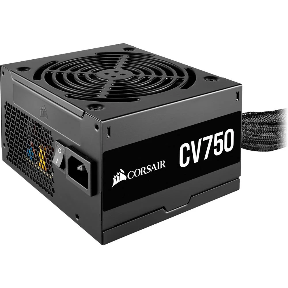 Fonte Corsair CV, 750W, 80 Plus, PFC Ativo, Bronze Fonte Corsair CV, 750W, 80 Plus, PFC Ativo, Bronze