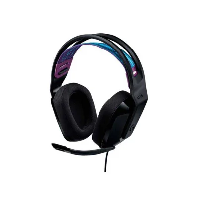 Headset Gamer Logitech G335 Com Conexão 3,5mm Para PC, Playstation, XBOX, Nintendo Switch E Mobile - Preto N/a