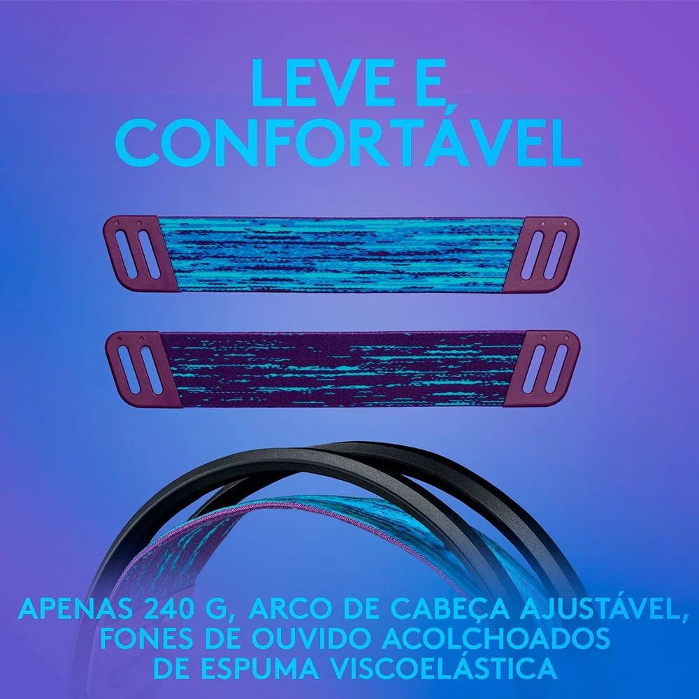 Imagem 4 de 4 do produto Headset Gamer Logitech G335 Com Conexão 3,5mm Para PC, Playstation, XBOX, Nintendo Switch E Mobile - Preto N/a