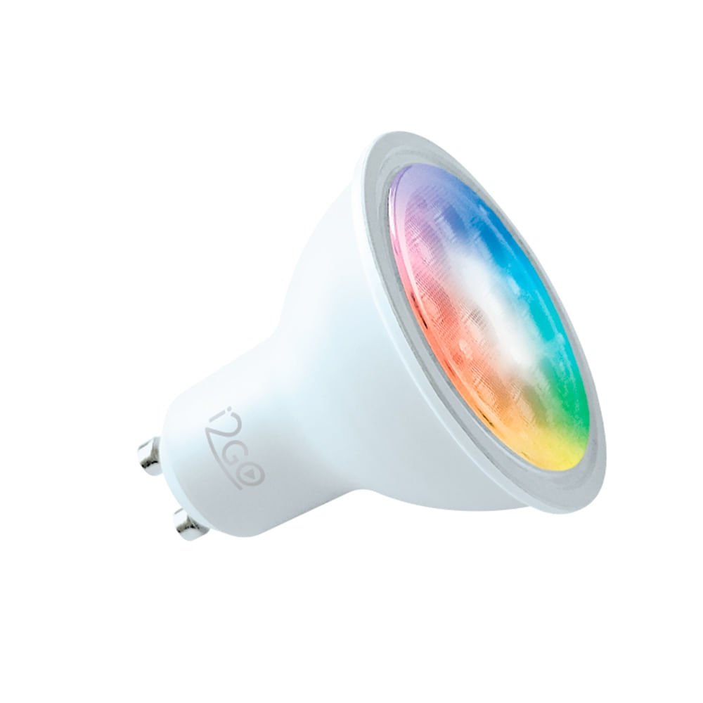 Lâmpada Inteligente Smart I2go th741 Lamp Spot Dicroica, Wi-fi, Led, Home