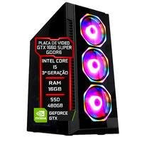 Pc Gamer Fácil Intel Core I5, 16GB, SSD 480GB, Geforce Gtx 1660 Super 6GB - Fonte 750w