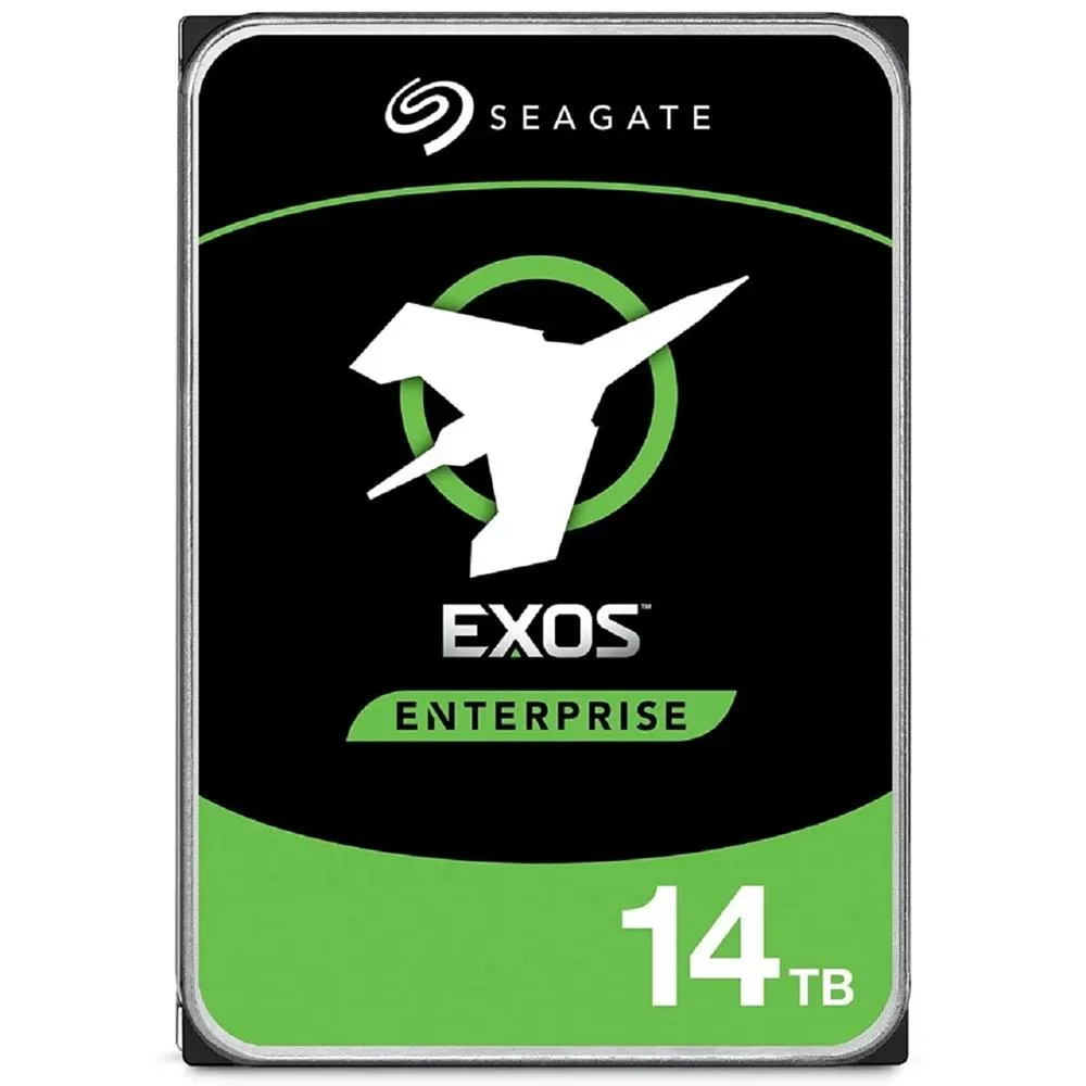 Seagate Exos X16 14TB HDD　サーバー用 Exos Seagate X16 SATA 512E CMR 内蔵ハードディスク 3.5