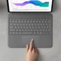 Capa De Teclado Logitech Combo Touch Com Trackpad Para Ipad Pro De 12,9 Polegadas (5ª Geração)