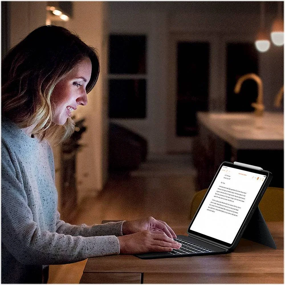 Capa De Teclado Logitech Combo Touch Com Trackpad Para Ipad Pro De 12,9 Polegadas (5ª Geração) Capa De Teclado Logitech Combo Touch Com Trackpad Para Ipad Pro De 12,9 Polegadas (5ª Geração)