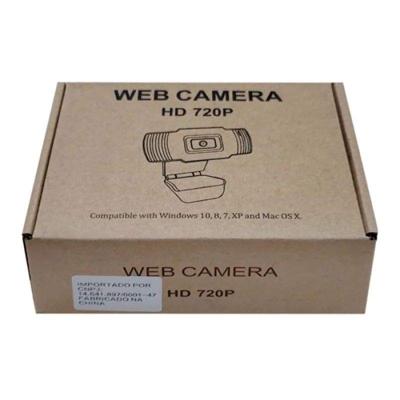 Imagem 2 de 4 do produto Webcam HD 720p Wi-001 - Preto