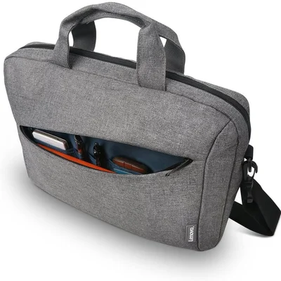Mochila Lenovo Transversal Casual T210, Até 15.6, Para Notebook, Cinza - GX40Q17231