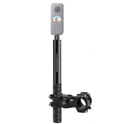 Suporte Em Alumínio Para Moto, Bastão De Selfie Invisível, Para Insta360 E Gopro Max