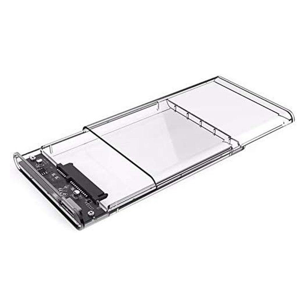 Capa Transparente Para HD Externo USB 3.0, Estojo Para HDD/Compartimento 2.5 HD Capa Transparente Para HD Externo USB 3.0, Estojo Para HDD/Compartimento 2.5 HD