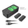 Carregador Base Dock Duplo Charge XBOX Series + 2 Baterias