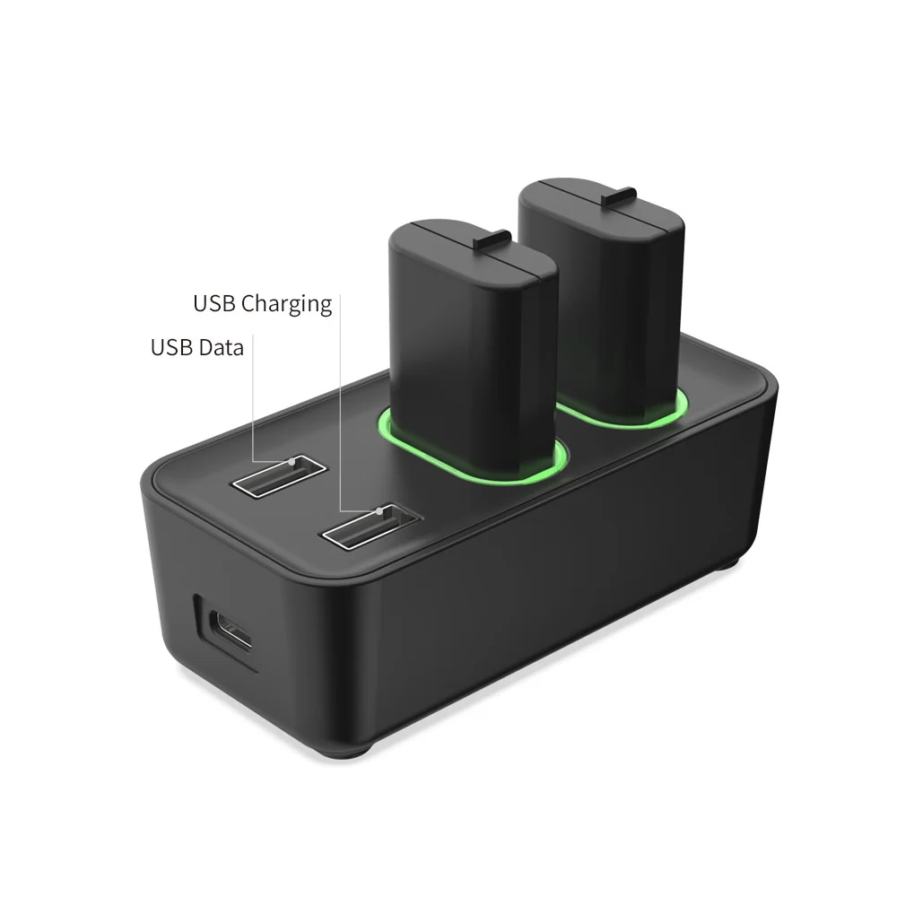 Carregador Base Dock Duplo Charge XBOX Series + 2 Baterias Carregador Base Dock Duplo Charge XBOX Series + 2 Baterias