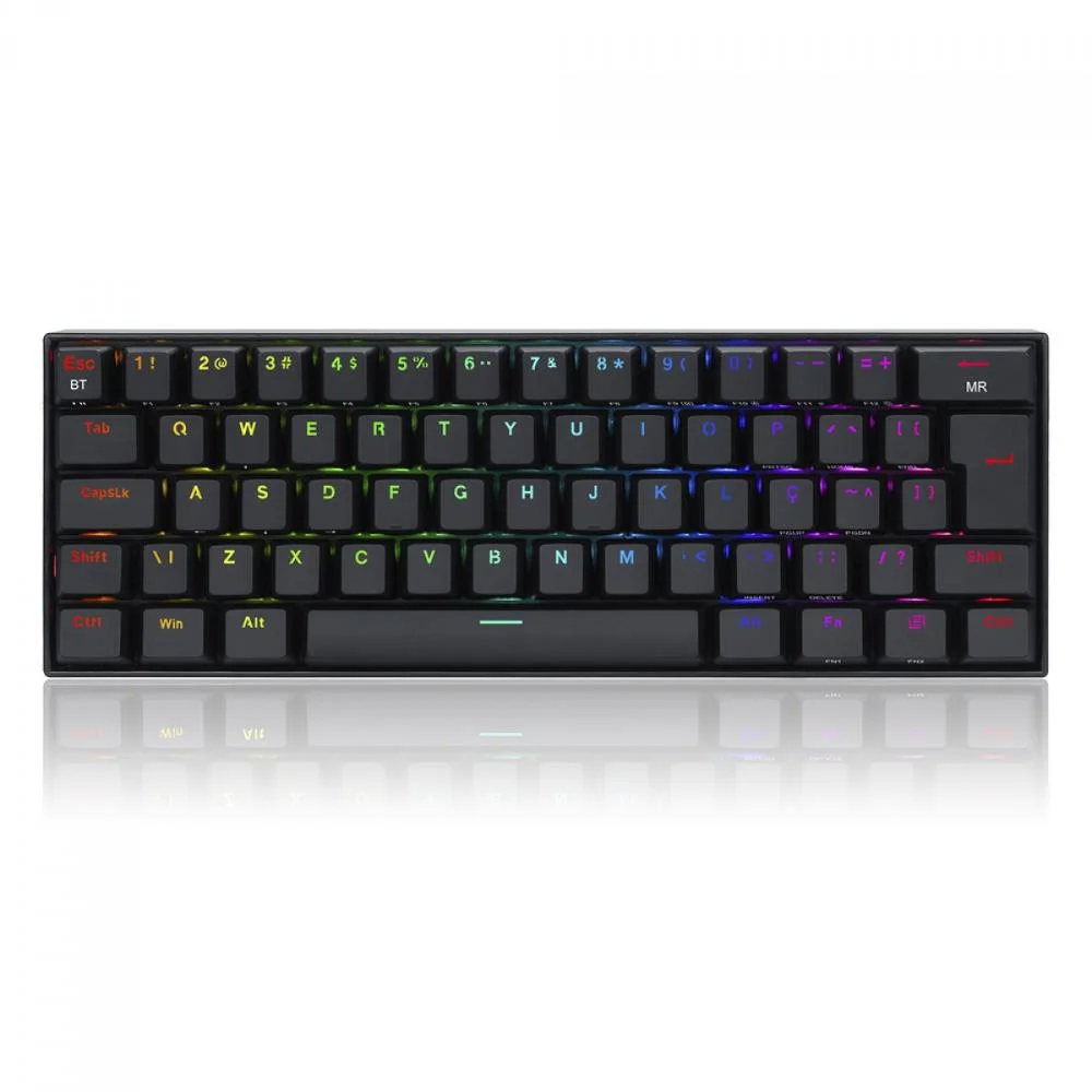 Teclado Mecânico Gamer Redragon Draconic Pro, RGB, Switch Brown, ABNT Teclado Mecânico Gamer Redragon Draconic Pro, RGB, Switch Brown, ABNT