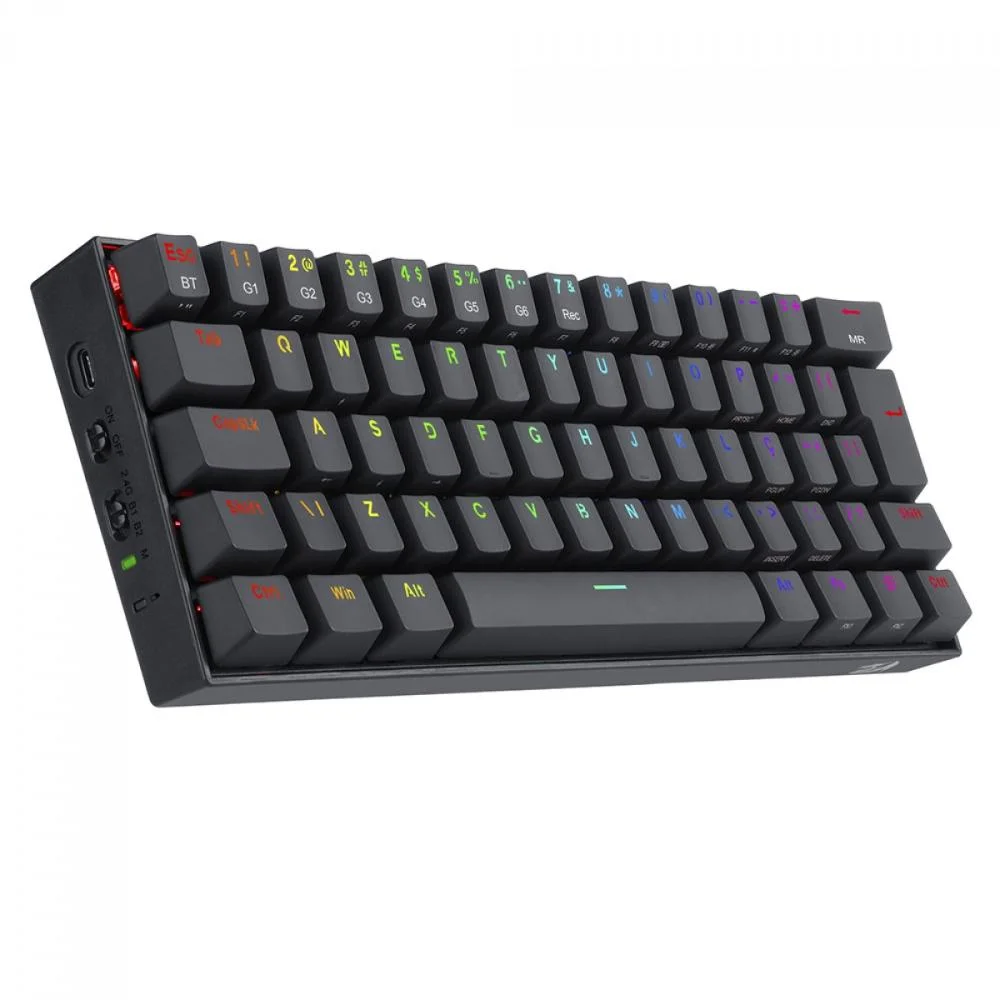 Teclado Mecânico Gamer Redragon Draconic Pro, RGB, Switch Brown, ABNT Teclado Mecânico Gamer Redragon Draconic Pro, RGB, Switch Brown, ABNT