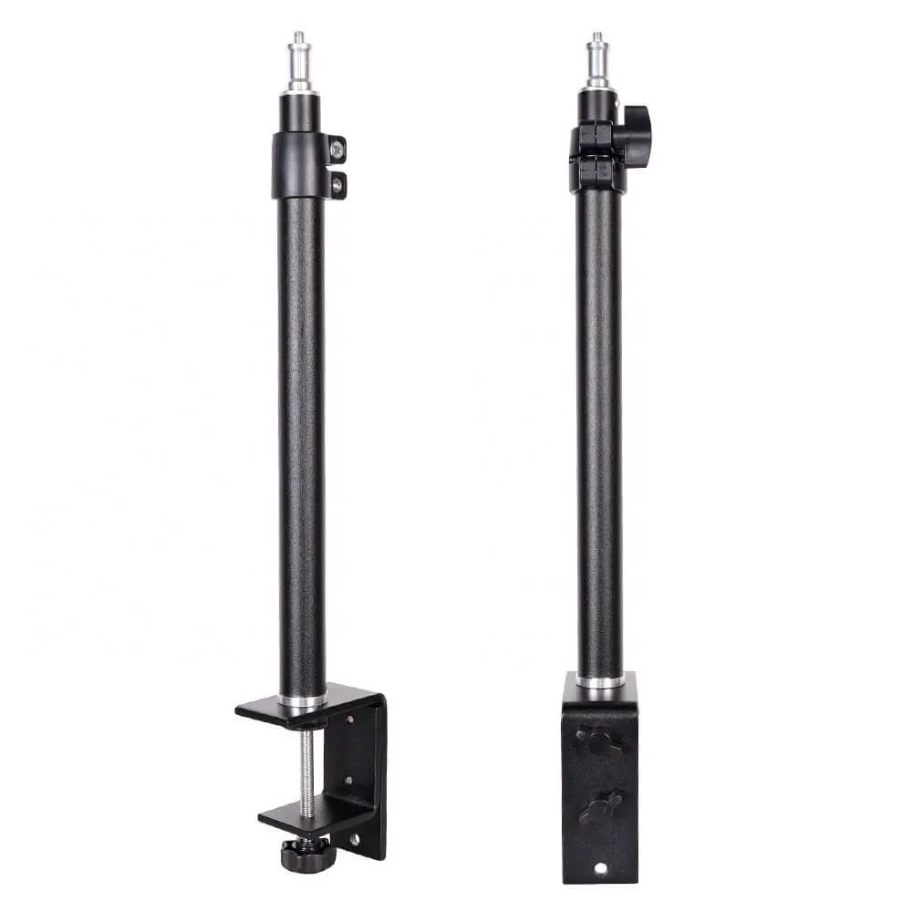 Imagem 4 de 5 do produto Suporte De Mesa Para Iluminação E Câmeras Encaixe 1/4 Polegadas