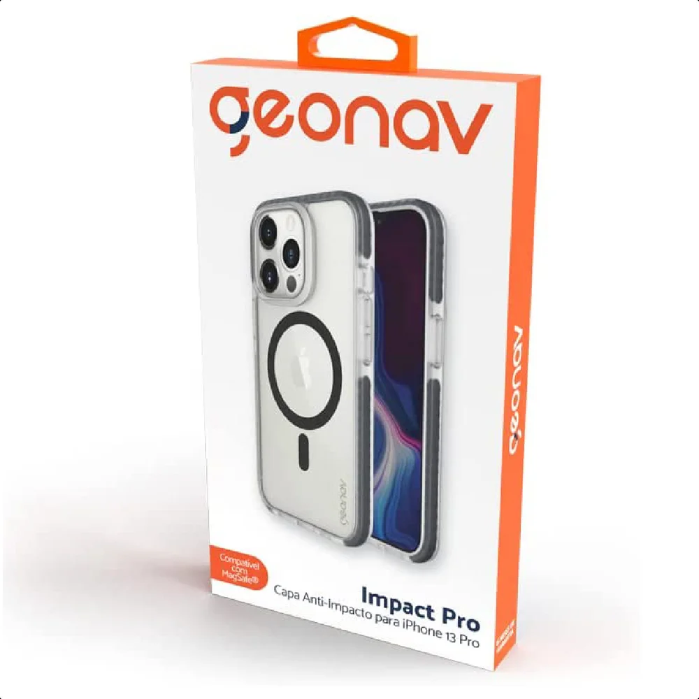 Imagem 2 de 4 do produto Capa Anti-impacto Iphone 13 Pro Geonav Ipi13psg