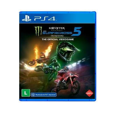 Jogo Monster Energy Supercross PS4 KaBuM