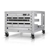 Rack De Tamanho 6u, Com Um Patch Panel Descarregado De 24 Portas, Pode Ser Montado Sem Ferramentas, Ubiquiti - U-Rack-6U-TL