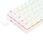 Teclado Sem Fio Mecânico Gamer Redragon Draconic Pro, RGB, Bluetooth, Branco, Switch Azul, Layout 60%, ABNT2 - K530W-RGB-PRO